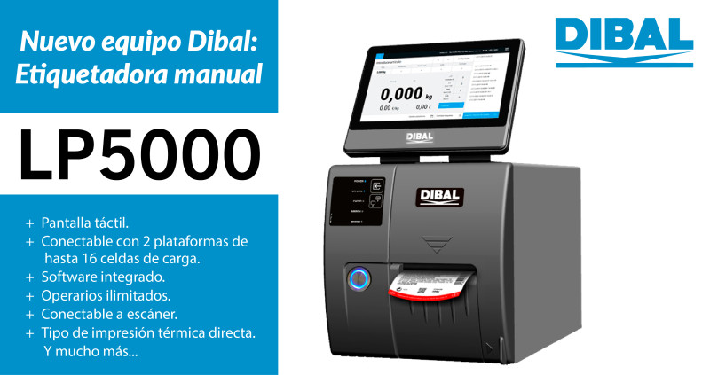 LP5000, La etiquetadora manual perfecta para la industria alimentaria!